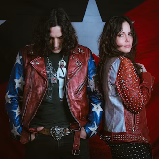 Cartel del concierto de The Last Internationale en el Wurlitzer Ballroom de Madrid